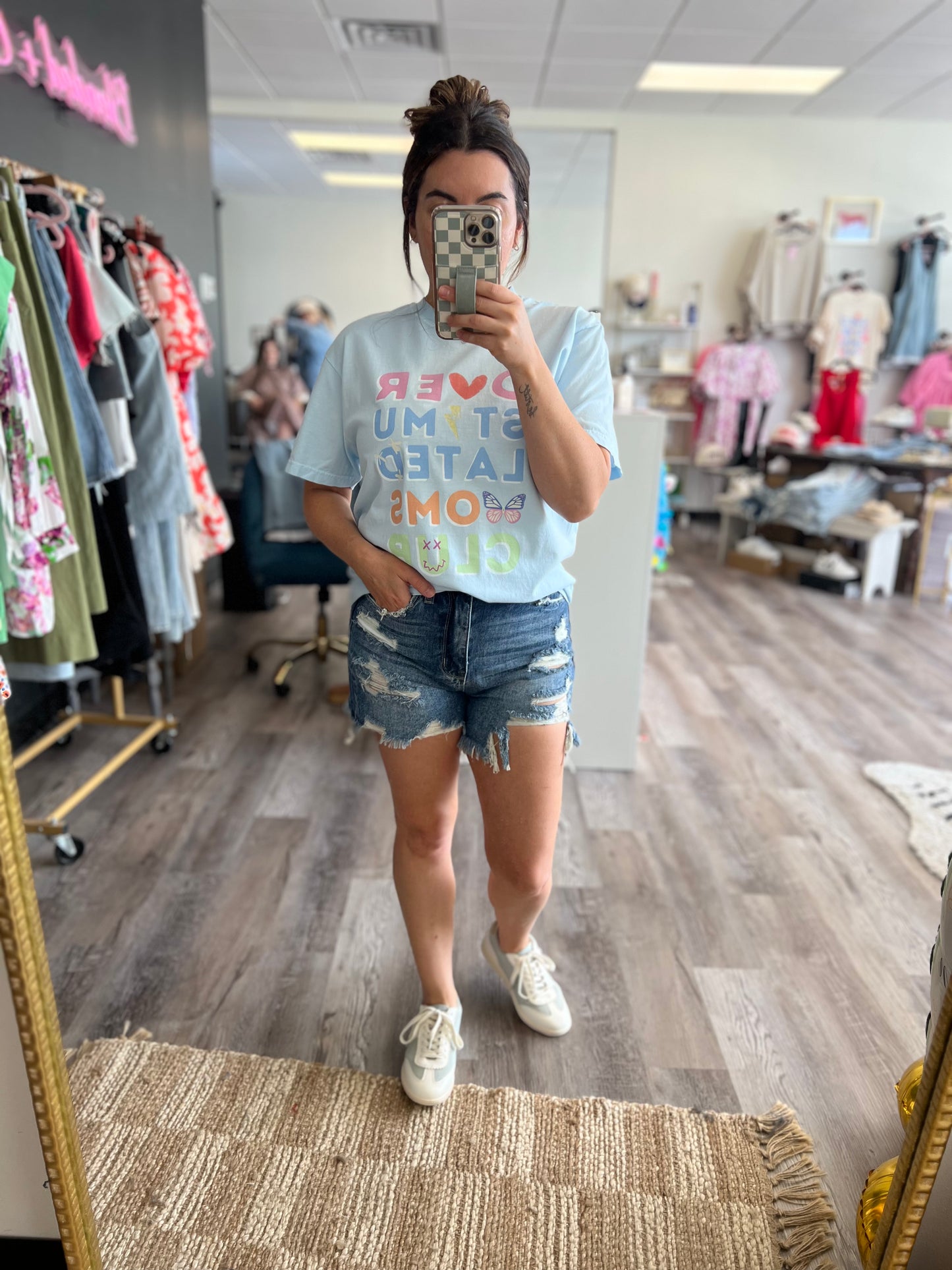 Overstimulated Moms Club Tee